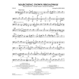 Marching Down Broadway - Cello