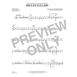 Bella's Lullaby (from Twilight) - Percussion