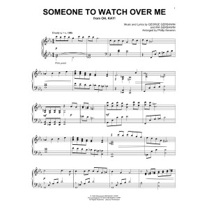 Someone To Watch Over Me (arr. Phillip Keveren)