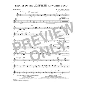 Pirates Of The Caribbean: At World's End - Bb Clarinet 1