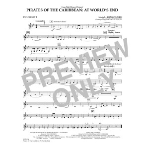 Pirates Of The Caribbean: At World's End - Bb Clarinet 2