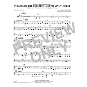 Pirates of the Caribbean: Dead Man's Chest - Bb Bass Clarinet