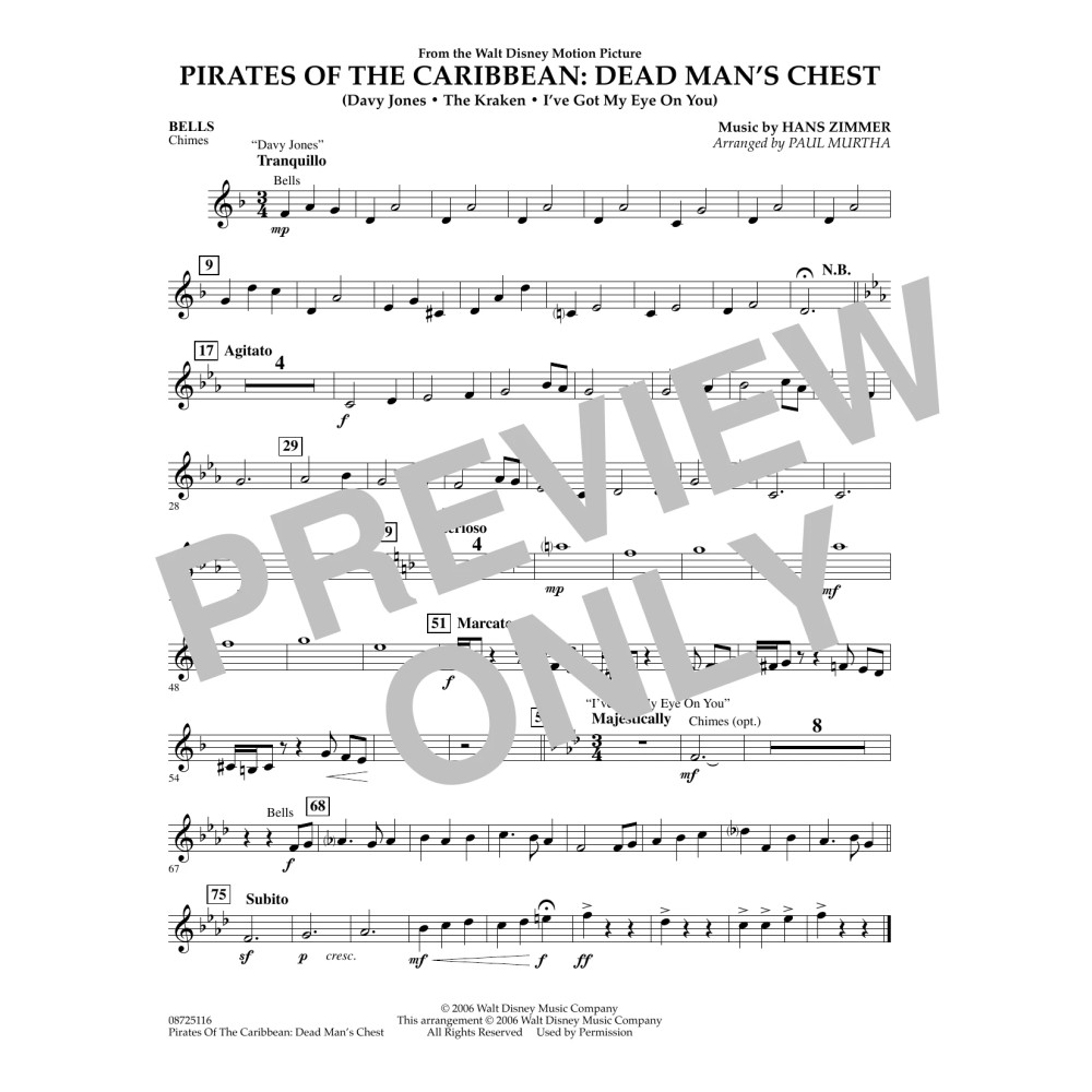 Pirates of the Caribbean: Dead Man's Chest - Bells