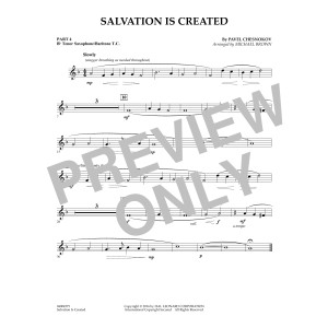 Salvation Is Created - Pt.4 - Bb Tenor Sax/Bar. T.C.