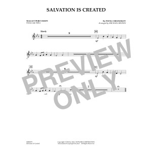 Salvation Is Created - Mallet Percussion