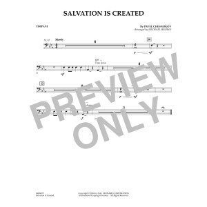 Salvation Is Created - Timpani