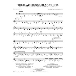 The Beach Boys Greatest Hits - Bb Bass Clarinet