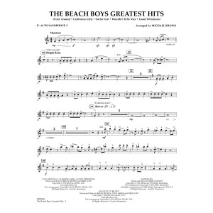 The Beach Boys Greatest Hits - Eb Alto Saxophone 2
