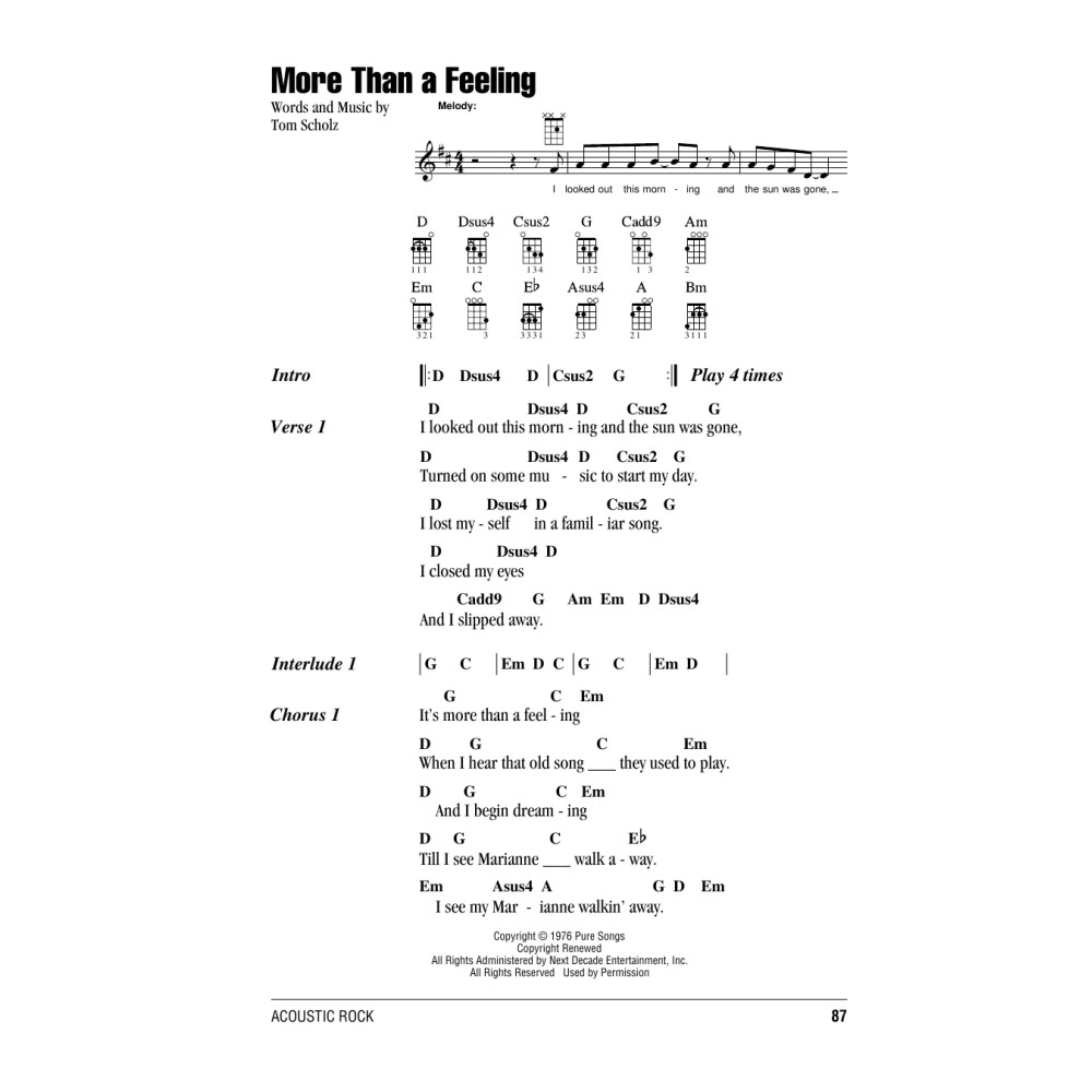 More Than A Feeling
