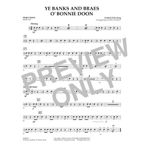 Ye Banks and Braes O' Bonnie Doon - Percussion