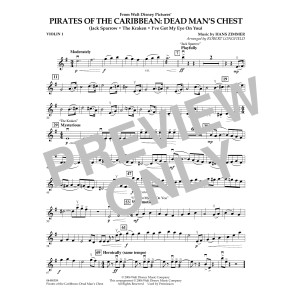Pirates of the Caribbean: Dead Man's Chest - Violin 1