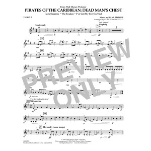Pirates of the Caribbean: Dead Man's Chest - Violin 2