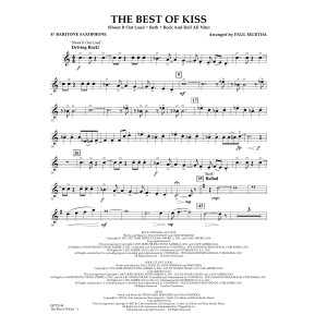 The Best of Kiss - Eb Baritone Saxophone