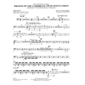 Music from Pirates of the Caribbean: Dead Man's Chest - Percussion 1