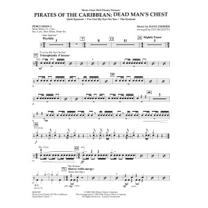 Music from Pirates of the Caribbean: Dead Man's Chest - Percussion 2
