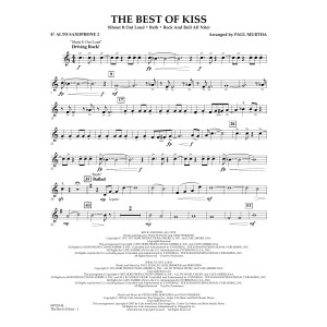 The Best of Kiss - Eb Alto Saxophone 2