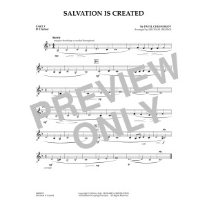 Salvation Is Created - Pt.3 - Bb Clarinet