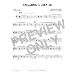 Salvation Is Created - Pt.3 - Bb Tenor Saxophone