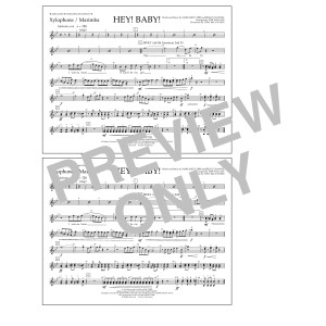 Hey! Baby! - Xylophone/Marimba
