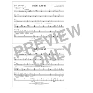 Hey! Baby! - Aux. Percussion