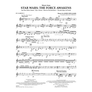 Music from Star Wars: The Force Awakens - Bb Clarinet 2