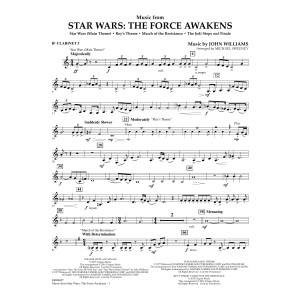 Music from Star Wars: The Force Awakens - Bb Clarinet 3