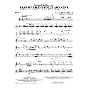 Soundtrack Highlights from Star Wars: The Force Awakens - Piccolo