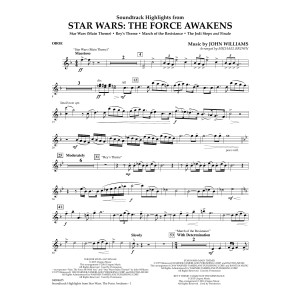 Soundtrack Highlights from Star Wars: The Force Awakens - Oboe