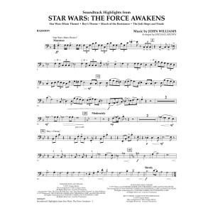 Soundtrack Highlights from Star Wars: The Force Awakens - Bassoon