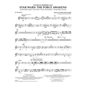 Soundtrack Highlights from Star Wars: The Force Awakens - Bb Trumpet 3