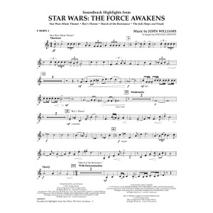 Soundtrack Highlights from Star Wars: The Force Awakens - F Horn 2