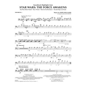 Soundtrack Highlights from Star Wars: The Force Awakens - Trombone 1