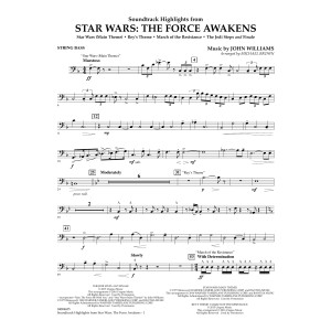 Soundtrack Highlights from Star Wars: The Force Awakens - String Bass