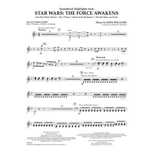 Soundtrack Highlights from Star Wars: The Force Awakens - Mallet Percussion