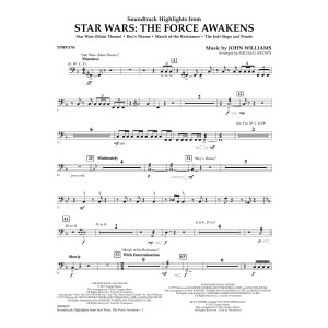 Soundtrack Highlights from Star Wars: The Force Awakens - Timpani