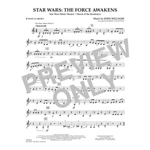 Star Wars: The Force Awakens - Bb Bass Clarinet