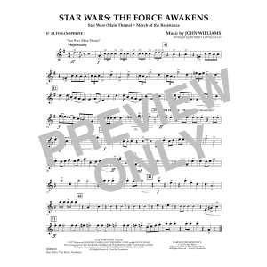 Star Wars: The Force Awakens - Eb Alto Saxophone 1