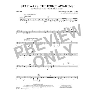 Star Wars: The Force Awakens - Timpani