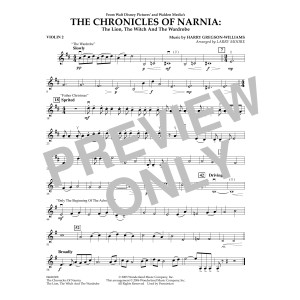 The Chronicles of Narnia - Violin 2