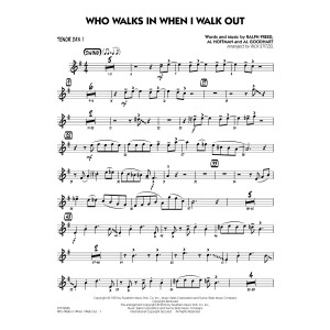 Who Walks In When I Walk Out? (Key: D minor) - Tenor Sax 1
