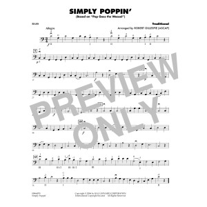Simply Poppin' (based On Pop Goes The Weasel) - Bass