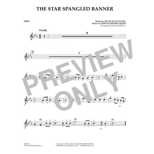The Star Spangled Banner - Oboe
