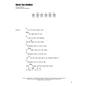 Never Say Goodbye
