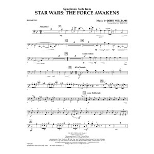 Symphonic Suite from Star Wars: The Force Awakens - Bassoon 1