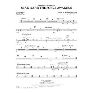Symphonic Suite from Star Wars: The Force Awakens - Percussion 2