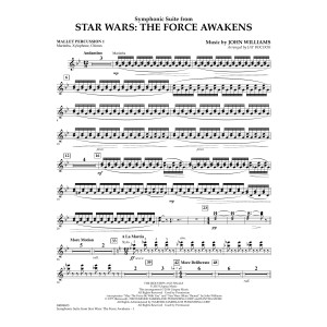 Symphonic Suite from Star Wars: The Force Awakens - Mallet Percussion 1