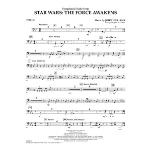 Symphonic Suite from Star Wars: The Force Awakens - Timpani
