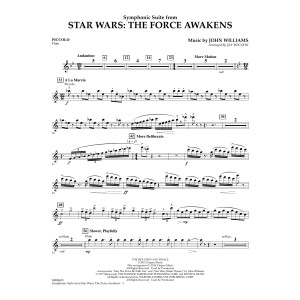 Symphonic Suite from Star Wars: The Force Awakens - Piccolo