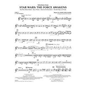 Selections from Star Wars: The Force Awakens - Pt.2 - Eb Alto Saxophone