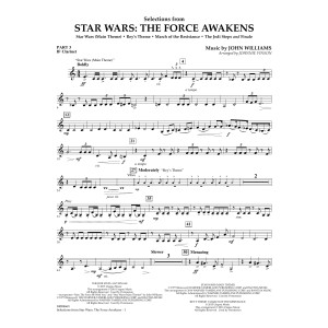 Selections from Star Wars: The Force Awakens - Pt.3 - Bb Clarinet